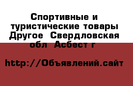 Спортивные и туристические товары Другое. Свердловская обл.,Асбест г.